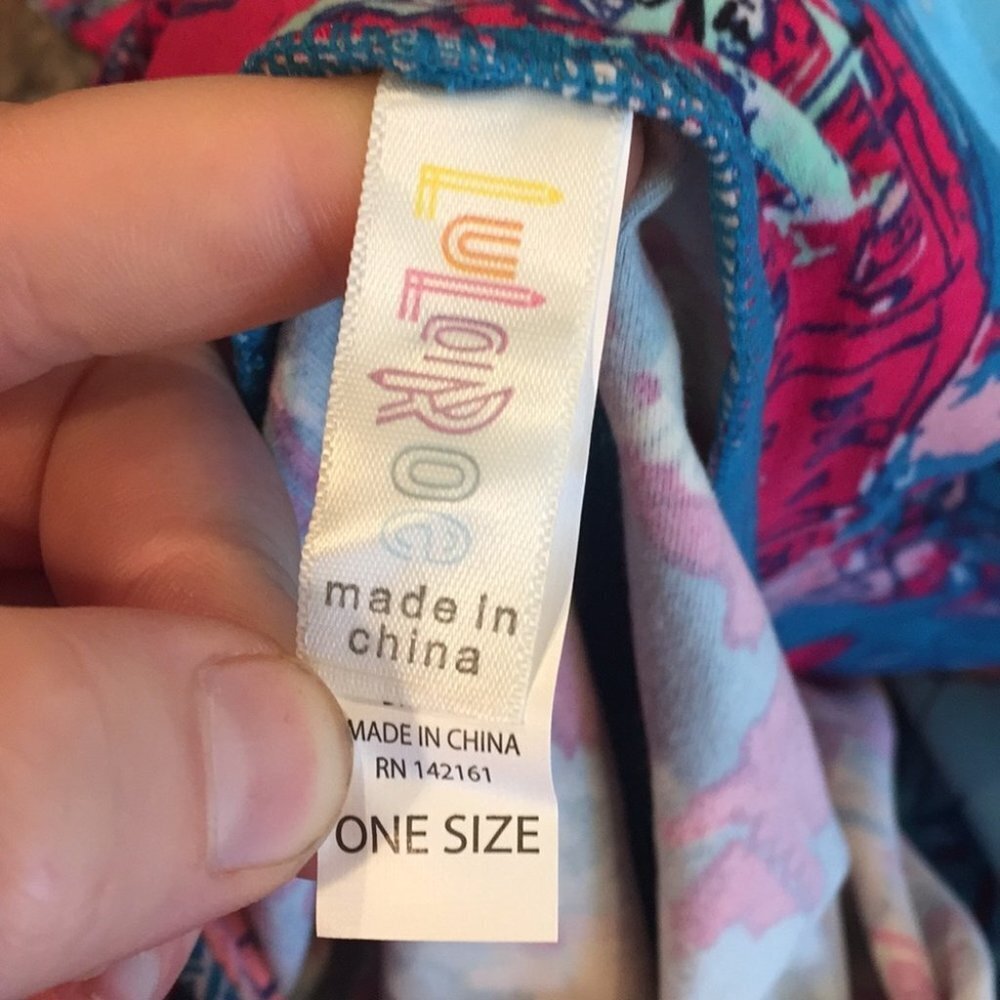 OS NWOT LuLaRoe‎ Leggings AA31 3308 - Picture 4 of 4